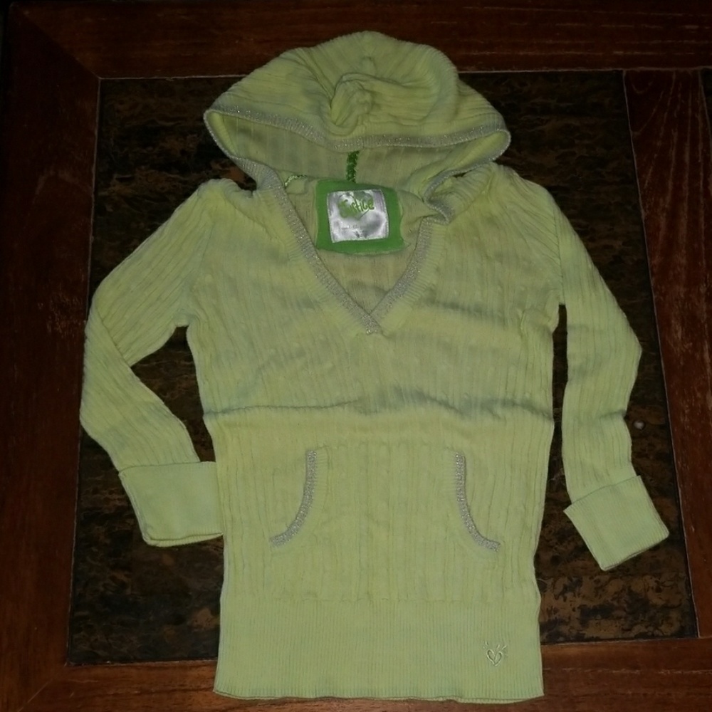 Lightweight Hoodie Sweater Size 12 Justice